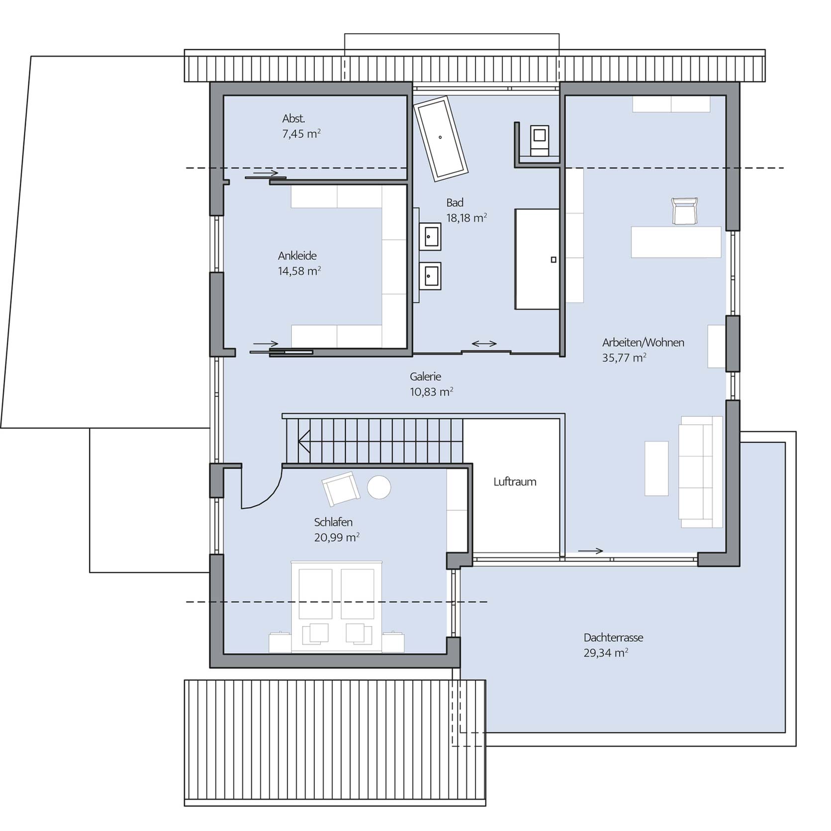 Haus Uthoff - Bauhaus mit verschiedenen Blickachsen | BAUMEISTER-HAUS®